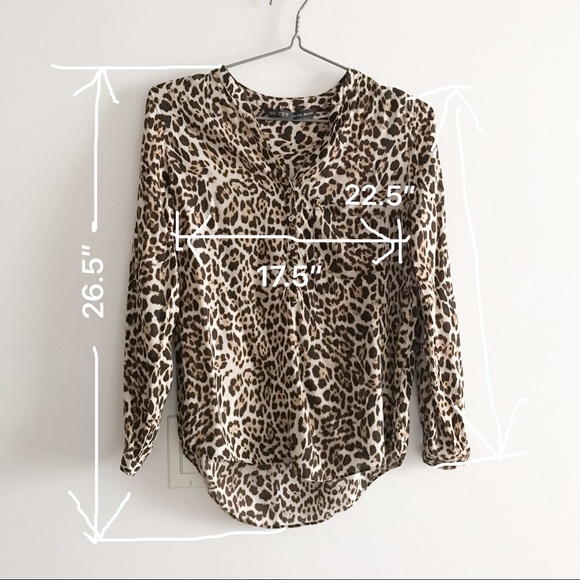 Zara leopard blouse - Picture 15 of 16